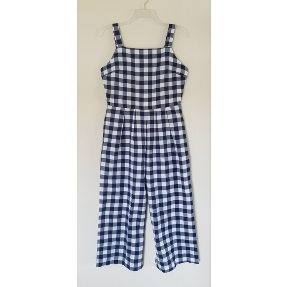 Love + Harmony Gingham Checkered Jumpsuit Romper - Picture 4 of 8